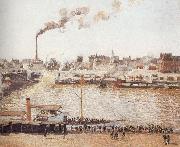 View of Rouen Camille Pissarro